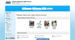 Desktop Screenshot of pelhammemorialhighschool.org